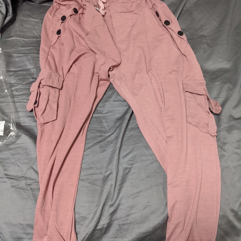 Pink joggers